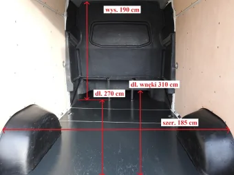 Citroen Jumper brygadówka 140KM N37003 - tyl zabudowy
