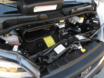 Fiat Ducato kontener winda 8 palet 140KM X69519 - detal pojazdu