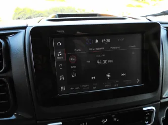 Fiat Ducato kontener winda 8 palet 140KM X69519 - element wnętrza
