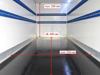Fiat Ducato kontener winda 8 palet 130KM S95570 - podwozie