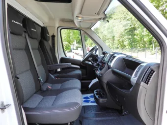 Fiat Ducato skrzynia plandeka 10 palet 160KM P69630 - boczek drzwi