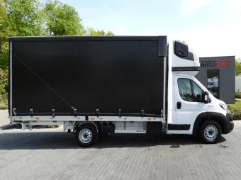 Fiat Ducato skrzynia plandeka 10 palet 160KM P69630 - bok prawy