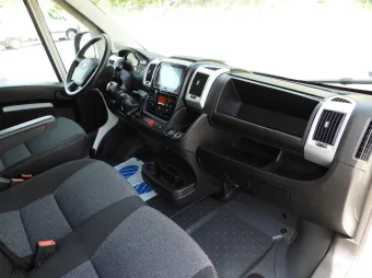 Fiat Ducato skrzynia plandeka 10 palet 160KM P69630 - fotel pasażera