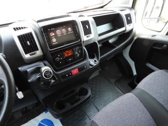 Fiat Ducato skrzynia plandeka 10 palet 160KM P69630 - lewarek zmiany biegów