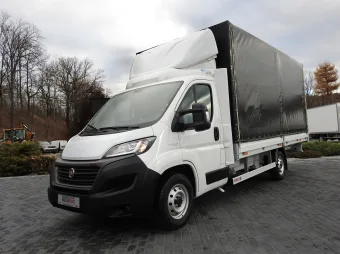 Fiat Ducato skrzynia plandeka 10 palet 160KM T63576 - detal zabudowy