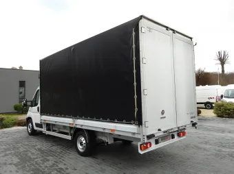 Fiat Ducato skrzynia plandeka 10 palet 160KM T63576 - tył środek zabudowy