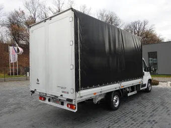 Fiat Ducato skrzynia plandeka 10 palet 160KM T63576 - tył zabudowy