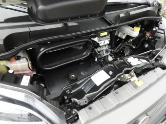 Fiat Ducato skrzynia plandeka 10 palet 160KM T63576 - wnętrze kabiny