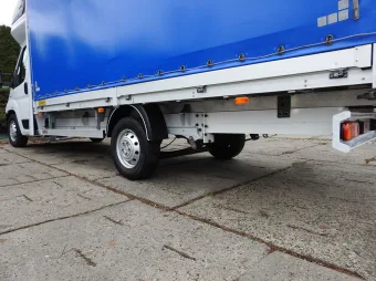 Fiat Ducato skrzynia plandeka 10 palet 180KM N95475 - otwarcie zabudowy