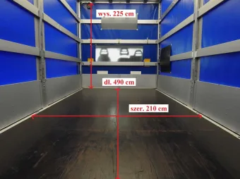 Fiat Ducato skrzynia plandeka 10 palet 180KM N95475 - podwozie