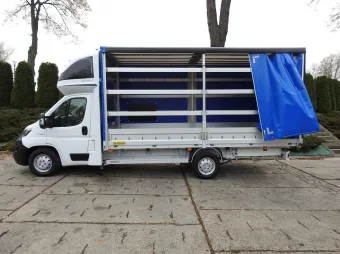 Fiat Ducato skrzynia plandeka 10 palet 180KM N95475 - przestrzeń ładunkowa
