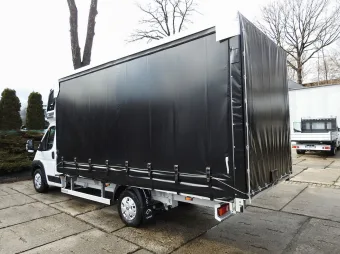Fiat Ducato skrzynia plandeka 10 palet 180KM W39377 - bok z tyłu