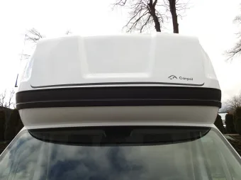 Fiat Ducato skrzynia plandeka 10 palet 180KM W39377 - bok zabudowy
