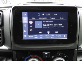 Fiat Ducato skrzynia plandeka 10 palet 180KM W39377 - fotel kierowcy