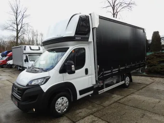 Fiat Ducato skrzynia plandeka 10 palet 180KM W39377 - przód lewy