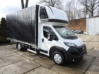 Fiat Ducato skrzynia plandeka 10 palet 180KM W39377 - przód prawy