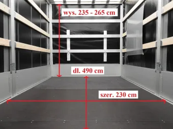 Fiat Ducato skrzynia plandeka 10 palet 180KM W39377 - zabudowa