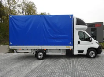 Fiat Ducato skrzynia plandeka 10 palet 180KM W41339 - bok prawy