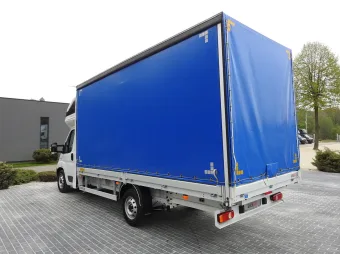 Fiat Ducato skrzynia plandeka 10 palet 180KM W41339 - bok z tyłu