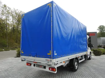 Fiat Ducato skrzynia plandeka 10 palet 180KM W41339 - tył