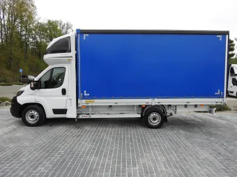 Fiat Ducato skrzynia plandeka 10 palet 180KM W41339 - tył środek zabudowy