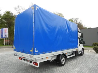 Fiat Ducato skrzynia plandeka 10 palet 180KM W41339 - tył zabudowy