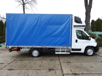 Fiat Ducato skrzynia plandeka 9 palet 180KM K01946 - bok prawy