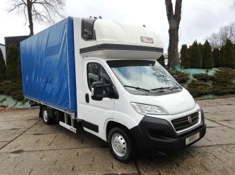 Fiat Ducato skrzynia plandeka 9 palet 180KM K01946 - kabina kierowcy