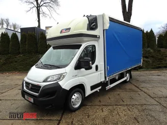 Fiat Ducato skrzynia plandeka 9 palet 180KM K01946 - przód
