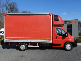 Fiat Ducato skrzynia plandeka 8 palet 180KM L09210 - bok prawy