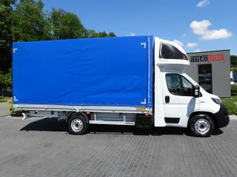 Fiat Ducato skrzynia plandeka 10 palet 180KM T85754 - bok prawy