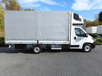 Fiat Ducato skrzynia plandeka 10 palet 180KM U89736 - bok prawy