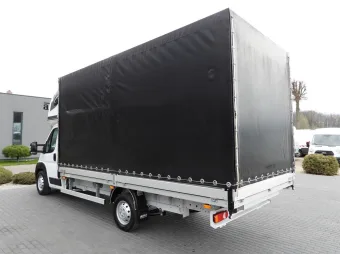 Fiat Ducato skrzynia plandeka 10 palet 180KM K01899 - bok tyl