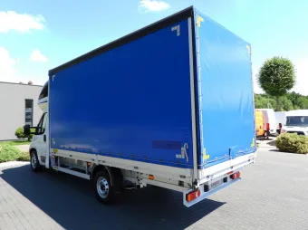 Fiat Ducato skrzynia plandeka 10 palet 180KM T85754 - bok tyl