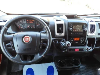 Fiat Ducato skrzynia plandeka 8 palet 180KM L09210 - fotele