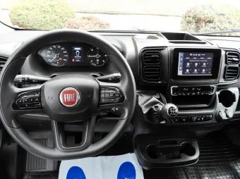 Fiat Ducato skrzynia plandeka 10 palet 180KM X75398 - fotele