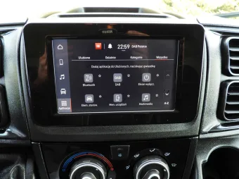 Fiat Ducato skrzynia plandeka 10 palet 180KM U89736 - podsufitka