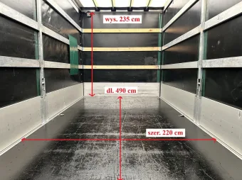 Fiat Ducato skrzynia plandeka 10 palet 180KM K01899 - podwozie