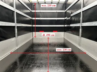 Fiat Ducato skrzynia plandeka 10 palet 160KM R59195 - podwozie
