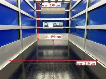 Fiat Ducato skrzynia plandeka 10 palet 180KM T85754 - podwozie