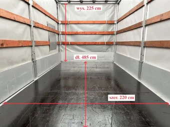 Fiat Ducato skrzynia plandeka 10 palet 160KM U02479 - podwozie