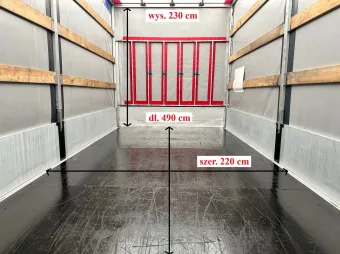 Fiat Ducato skrzynia plandeka 10 palet 180KM U89736 - podwozie