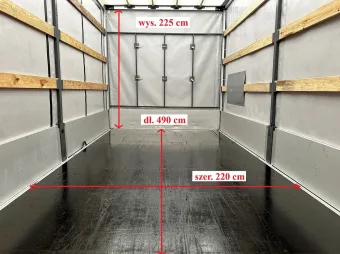 Fiat Ducato skrzynia plandeka 10 palet 180KM X75398 - podwozie