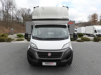 Fiat Ducato skrzynia plandeka 10 palet 180KM K01899 - przod