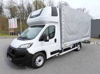 Fiat Ducato skrzynia plandeka 10 palet 160KM U02479 - przod lewy