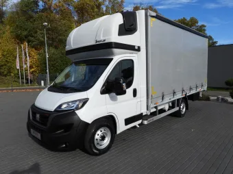 Fiat Ducato skrzynia plandeka 10 palet 180KM U89736 - przod lewy