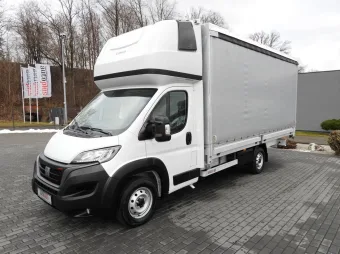 Fiat Ducato skrzynia plandeka 10 palet 180KM X75398 - przod lewy