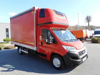 Fiat Ducato skrzynia plandeka 8 palet 180KM L09210 - przod prawy