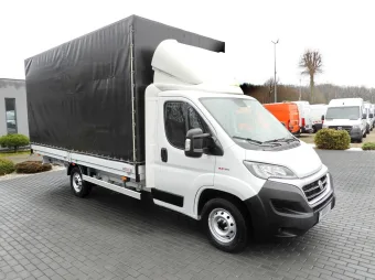 Fiat Ducato skrzynia plandeka 10 palet 160KM R59195 - przod prawy