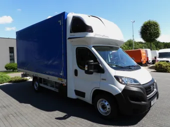 Fiat Ducato skrzynia plandeka 10 palet 180KM T85754 - przod prawy